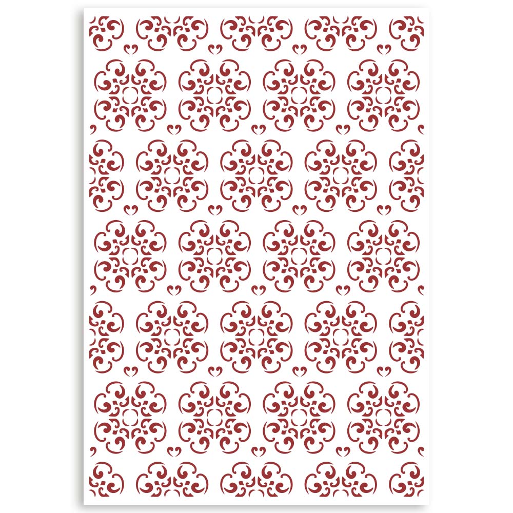 Copy of Stamperia Stencil - Casa Granada Wallpaper Tiles