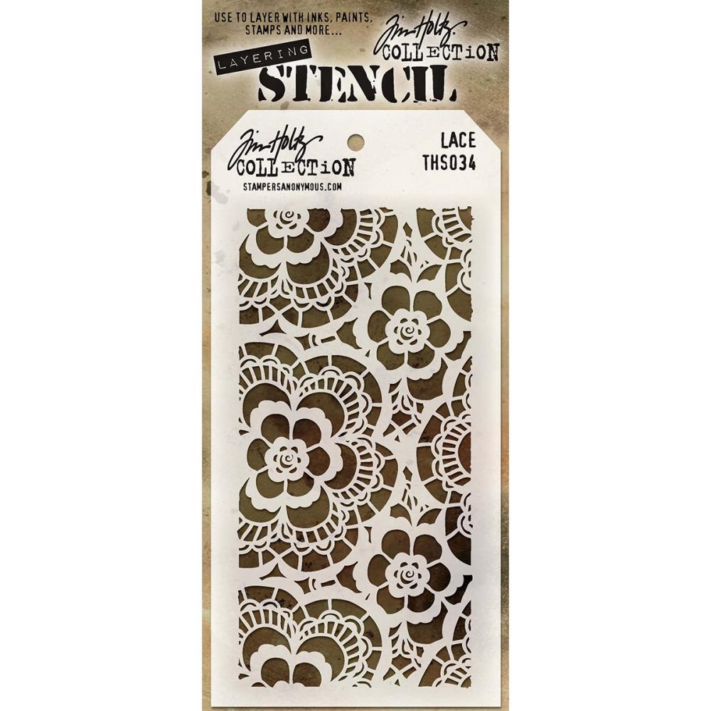 Tim Holtz - Layering Stencil - Lace
