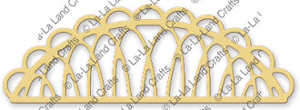 La La Land- Loopy Doily Border Die