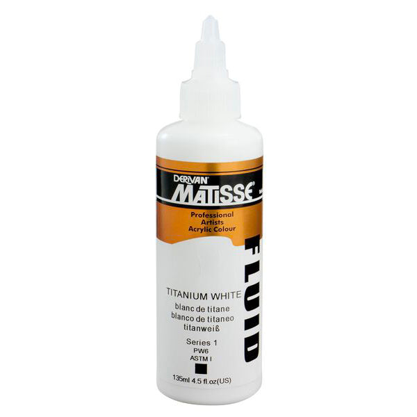 Matisse Fluid - 135ml S1 - Titanium White