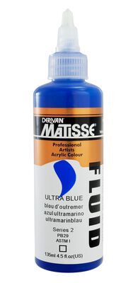 Matisse Fluid - 135ml S2 - Ultramarine Blue