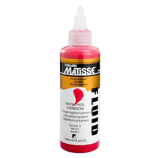 Matisse Fluid - 135ml S3 - Napthol Crimson
