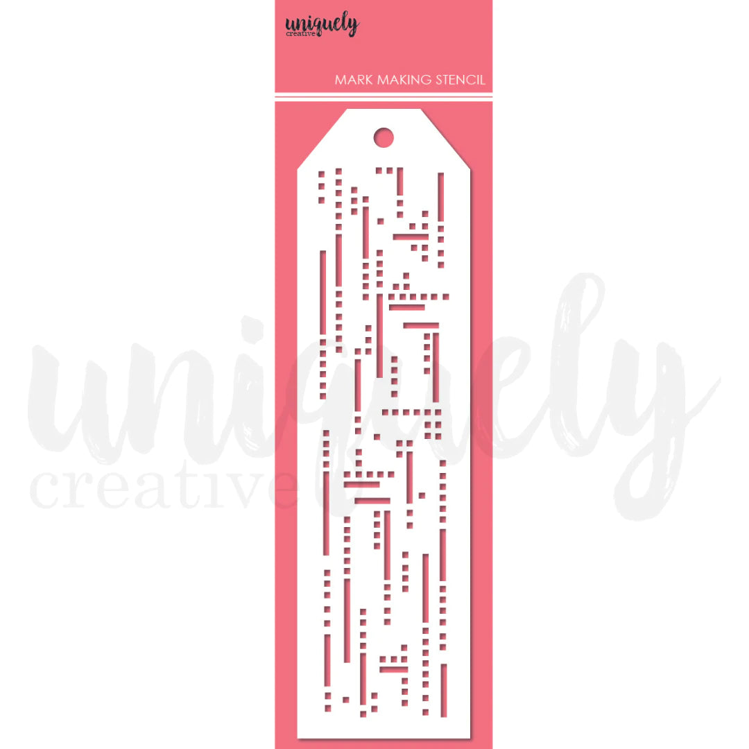 Uniquely Creative - Matrix Mark Making Stencil