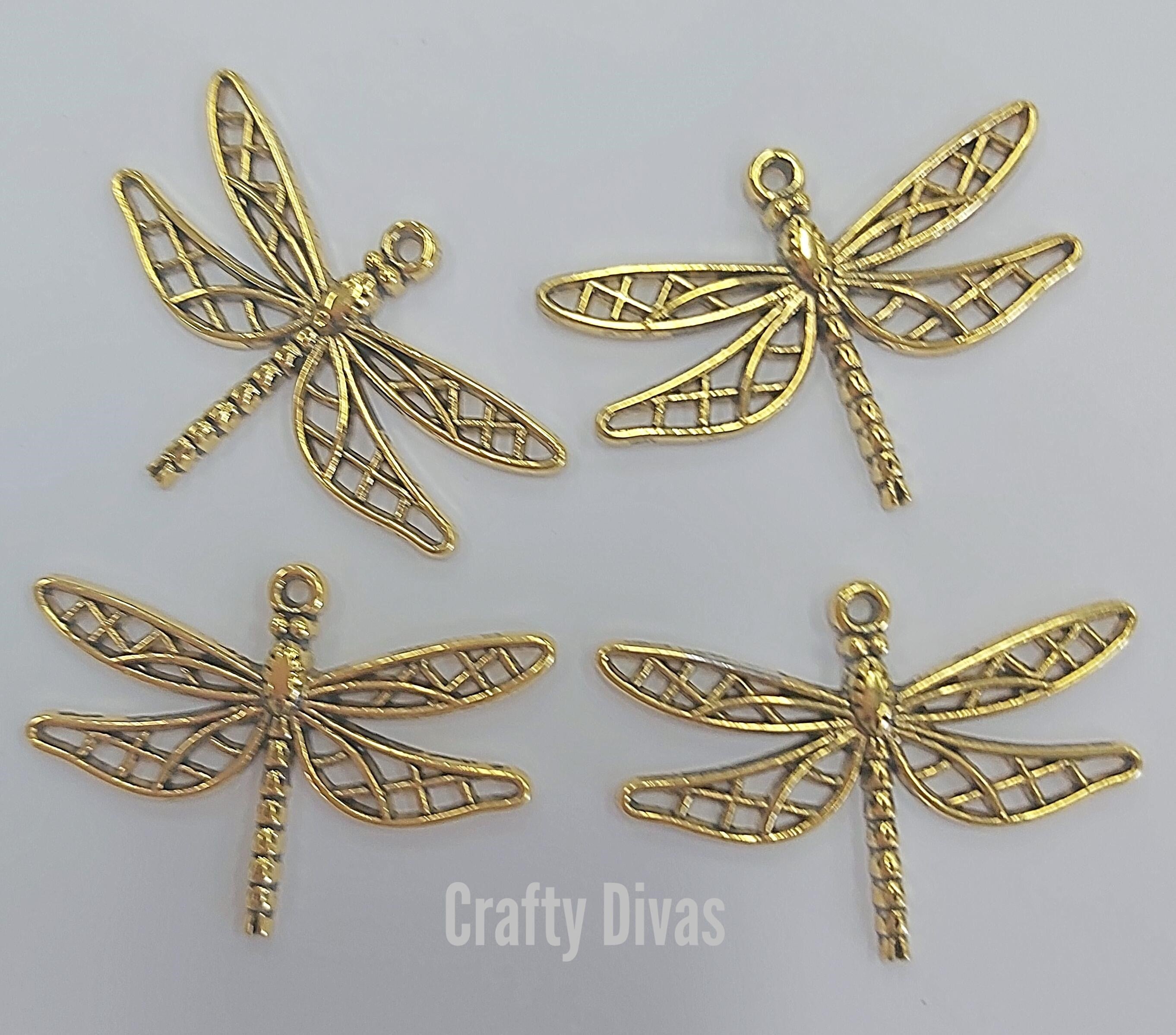Metal Findings - Dragonflies