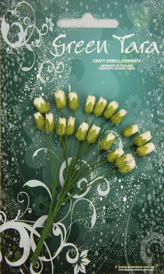 Mini Rosebuds - Ivory