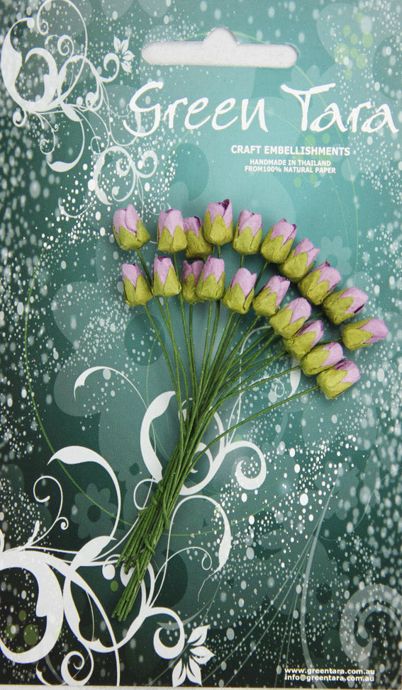 Mini Rosebuds - Lavender