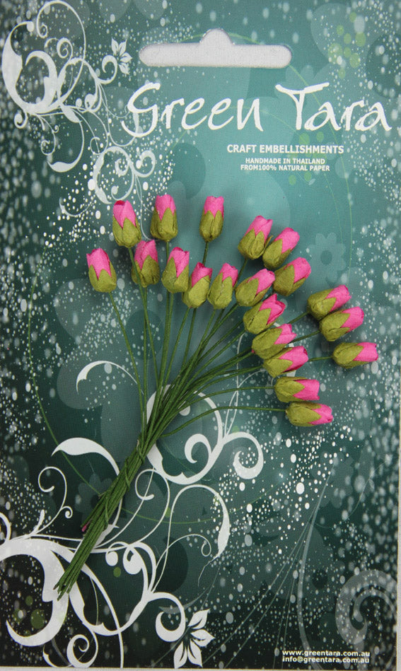 Mini Rosebuds - Pink