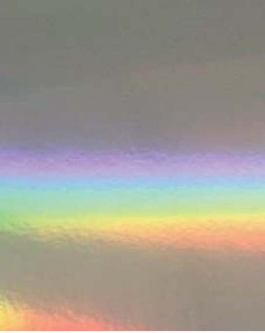 Mirror Board Silver Holographic 325gsm - A4 Card