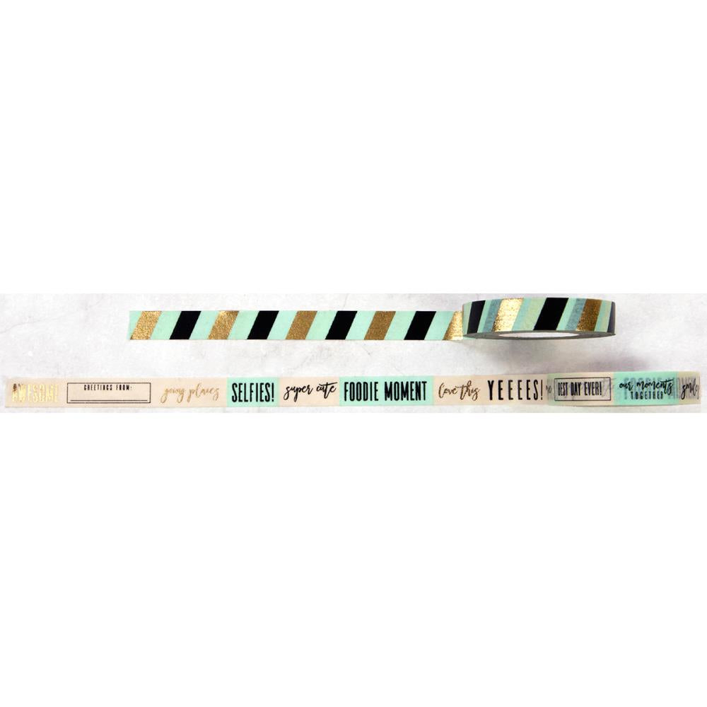 My Prima Planner Washi Tape - Stripes & Words