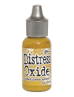 Tim Holtz Distress Oxides Reinker- Fossilized Amber