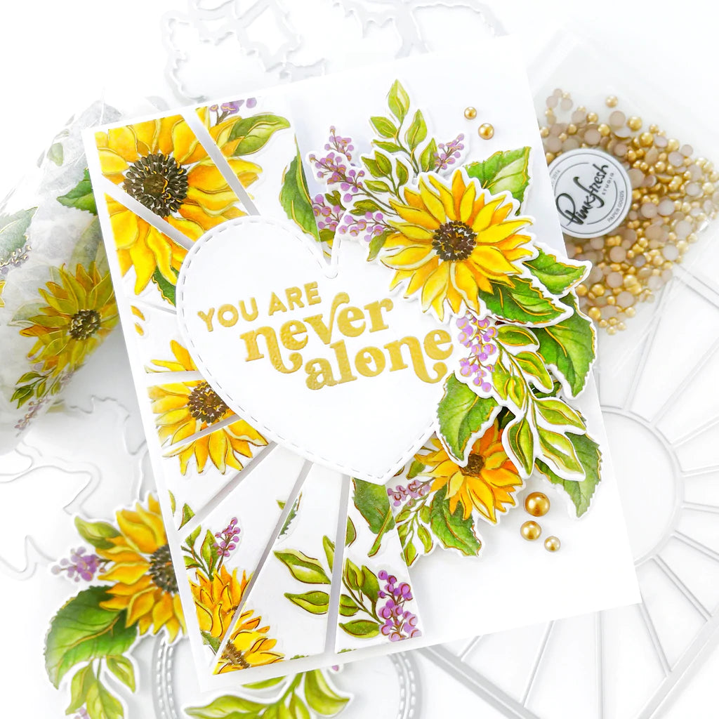 Pinkfresh Studio Die - Sunflowers