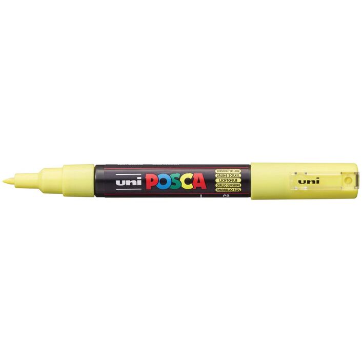 POSCA 1M Extra Fine Tip 0.7mm - Sunshine Yellow