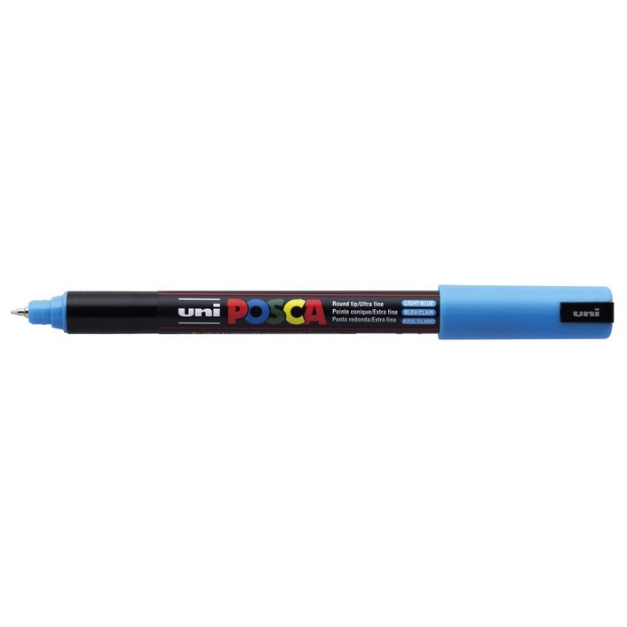 POSCA PC-1MR Ultra Fine Tip 0.7mm - Light Blue