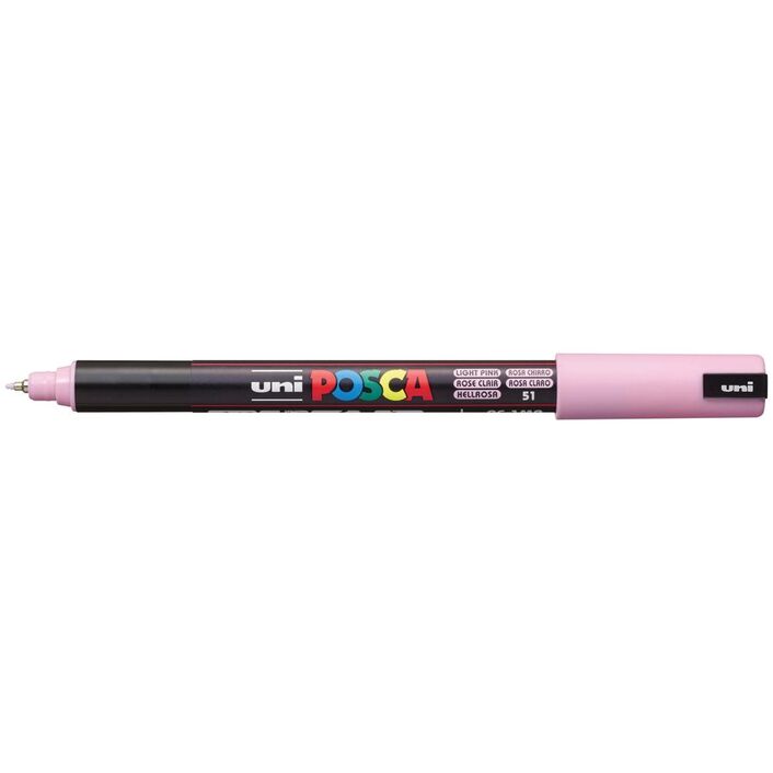 POSCA PC-1MR Ultra Fine Tip 0.7mm - Light Pink