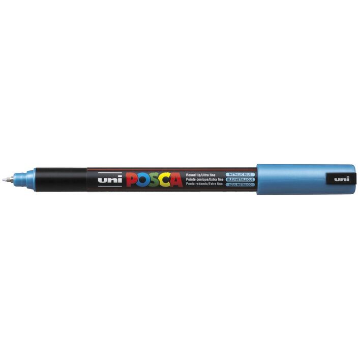 POSCA PC-1MR Ultra Fine Tip 0.7mm - Metallic Blue