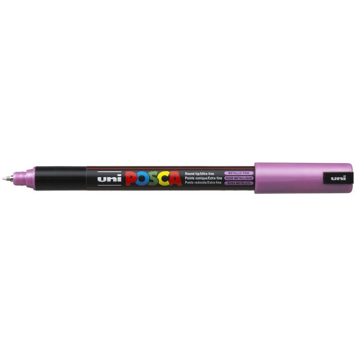 POSCA PC-1MR Ultra Fine Tip 0.7mm - Metallic Pink