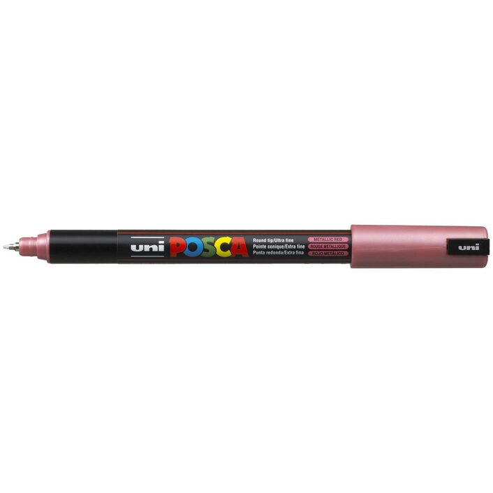 POSCA PC-1MR Ultra Fine Tip 0.7mm - Metallic Red