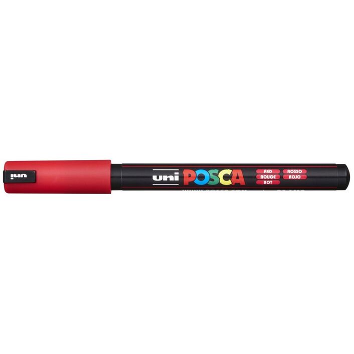 POSCA PC-1MR Ultra Fine Tip 0.7mm - Red