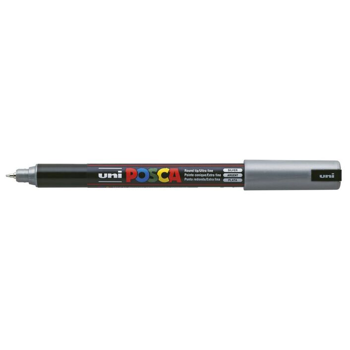 POSCA PC-1MR Ultra Fine Tip 0.7mm - Silver