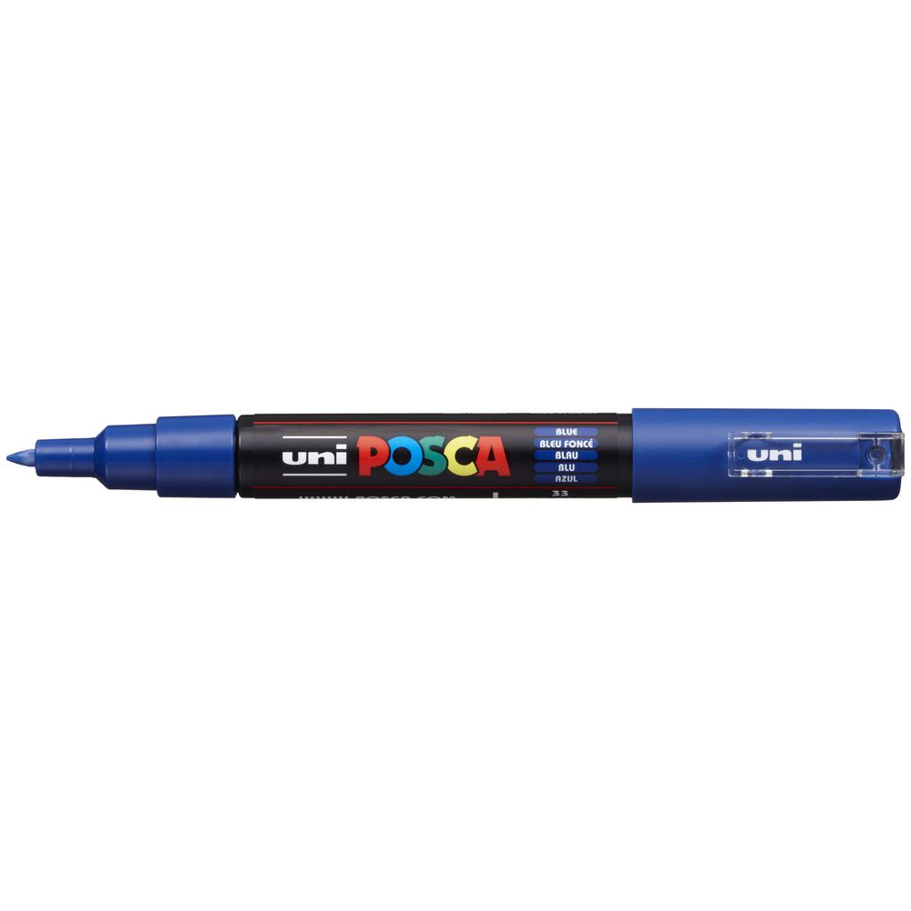 POSCA 1M Extra Fine Tip 0.7mm - Blue
