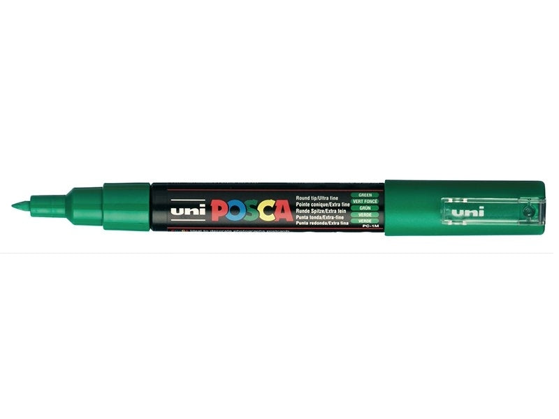 POSCA 1M Extra Fine Tip 0.7mm - Green