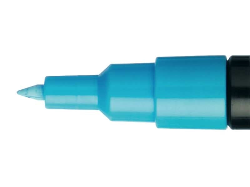 POSCA 1M Extra Fine Tip 0.7mm - Light Blue