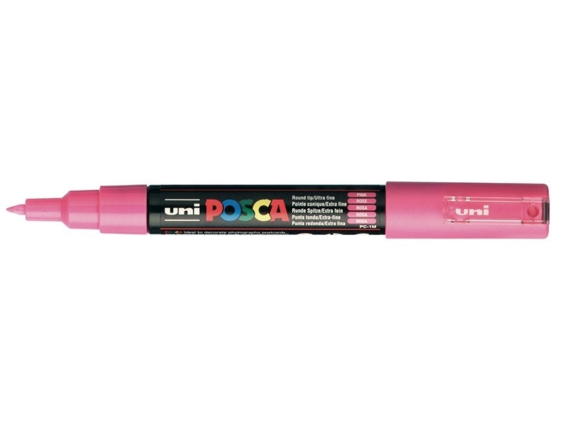POSCA 1M Extra Fine Tip 0.7mm - Pink