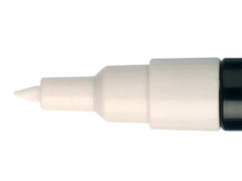 POSCA 1M Extra Fine Tip 0.7mm - White