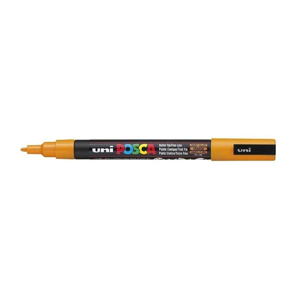 POSCA 3M Fine Bullet Tip Pen - Bright Yellow
