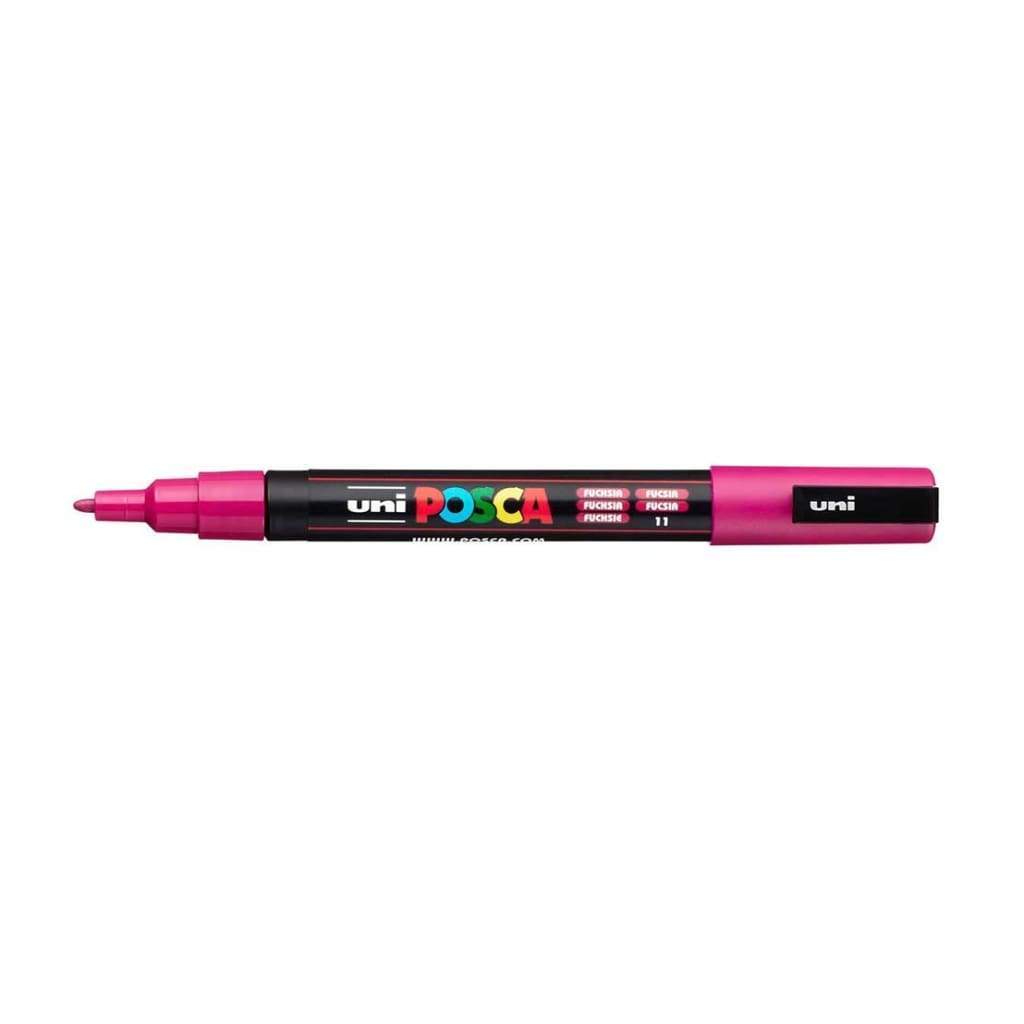 POSCA 3M Fine Bullet Tip Pen - Fuchsia