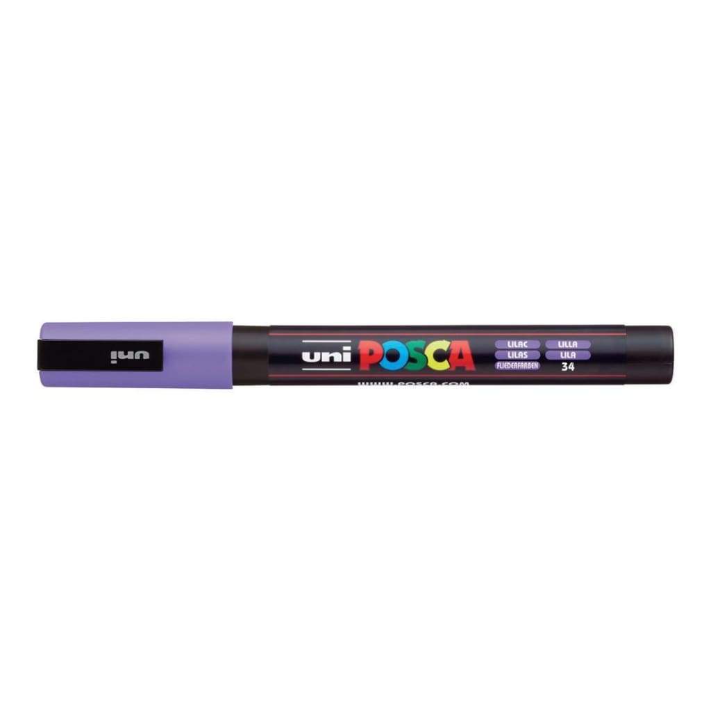 POSCA 3M Fine Bullet Tip Pen - Lilac
