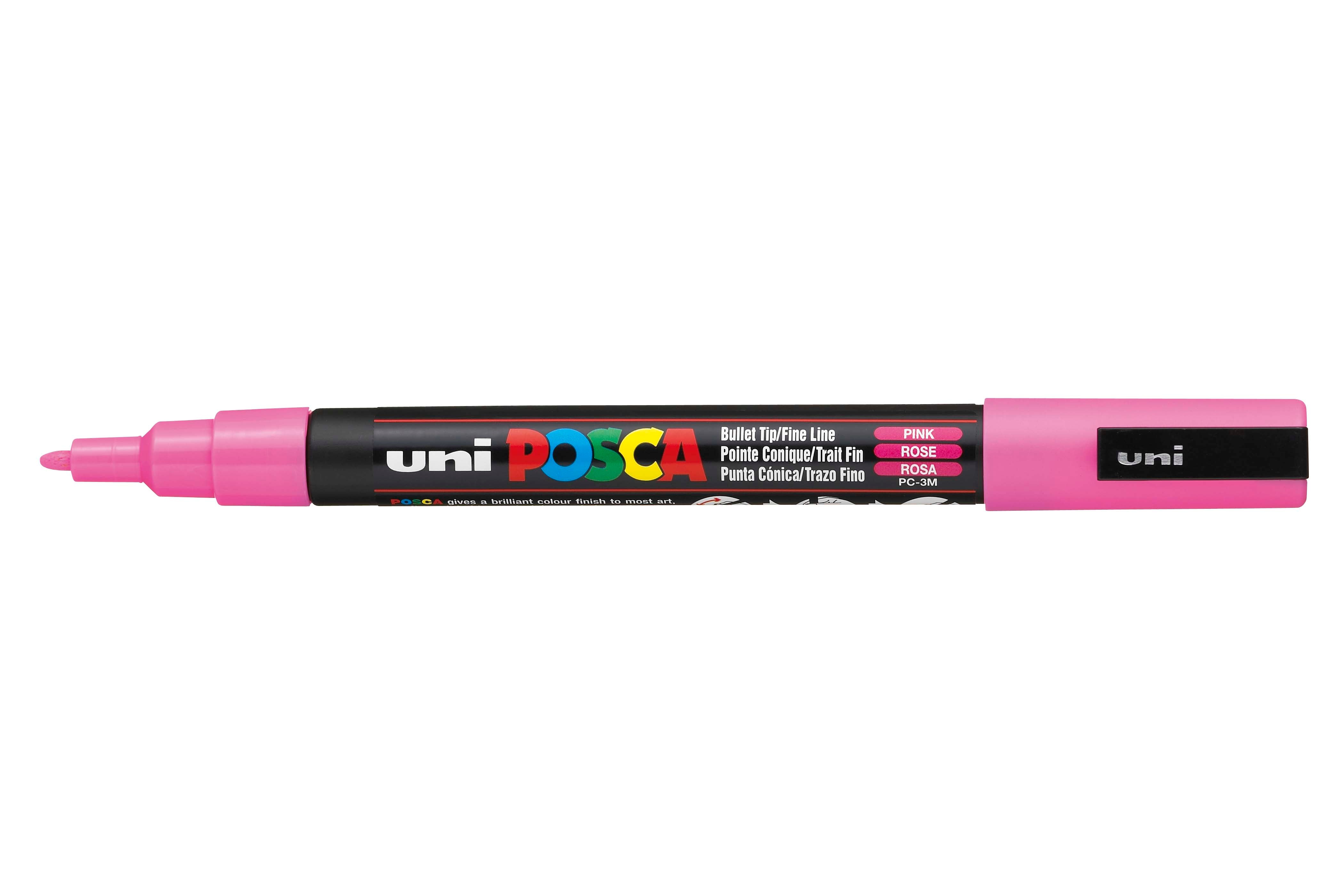 POSCA 3M Fine Bullet Tip Pen - Pink