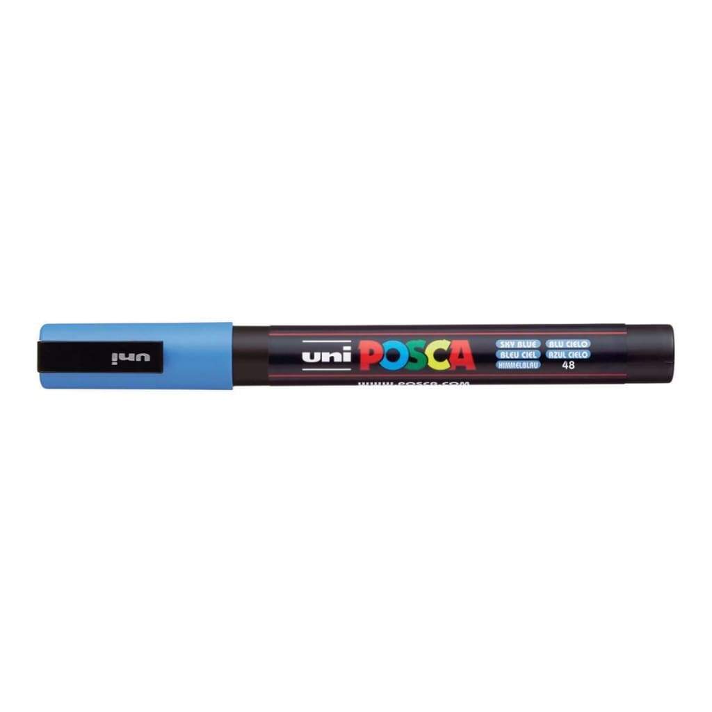 POSCA 3M Fine Bullet Tip Pen - Sky Blue