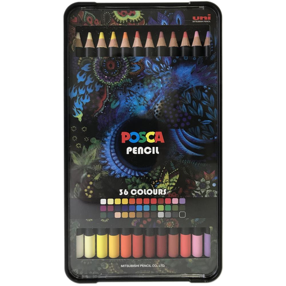 POSCA Colored Pencil Set - 36 Pack