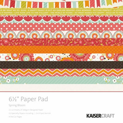 Spring Bloom 6.5" Paper Pad