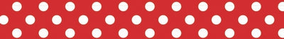 Printed Tape - Polka Dot Red