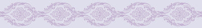 Printed Tape - Damask - Purple