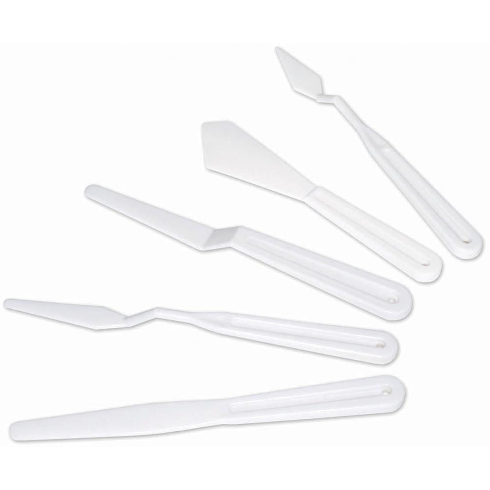 Plastic Palette Knife Set