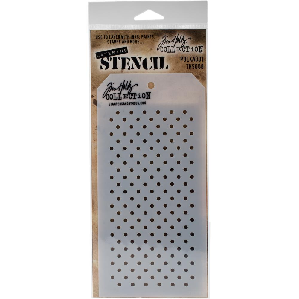 Tim Holtz - Layering Stencil - Polkadots