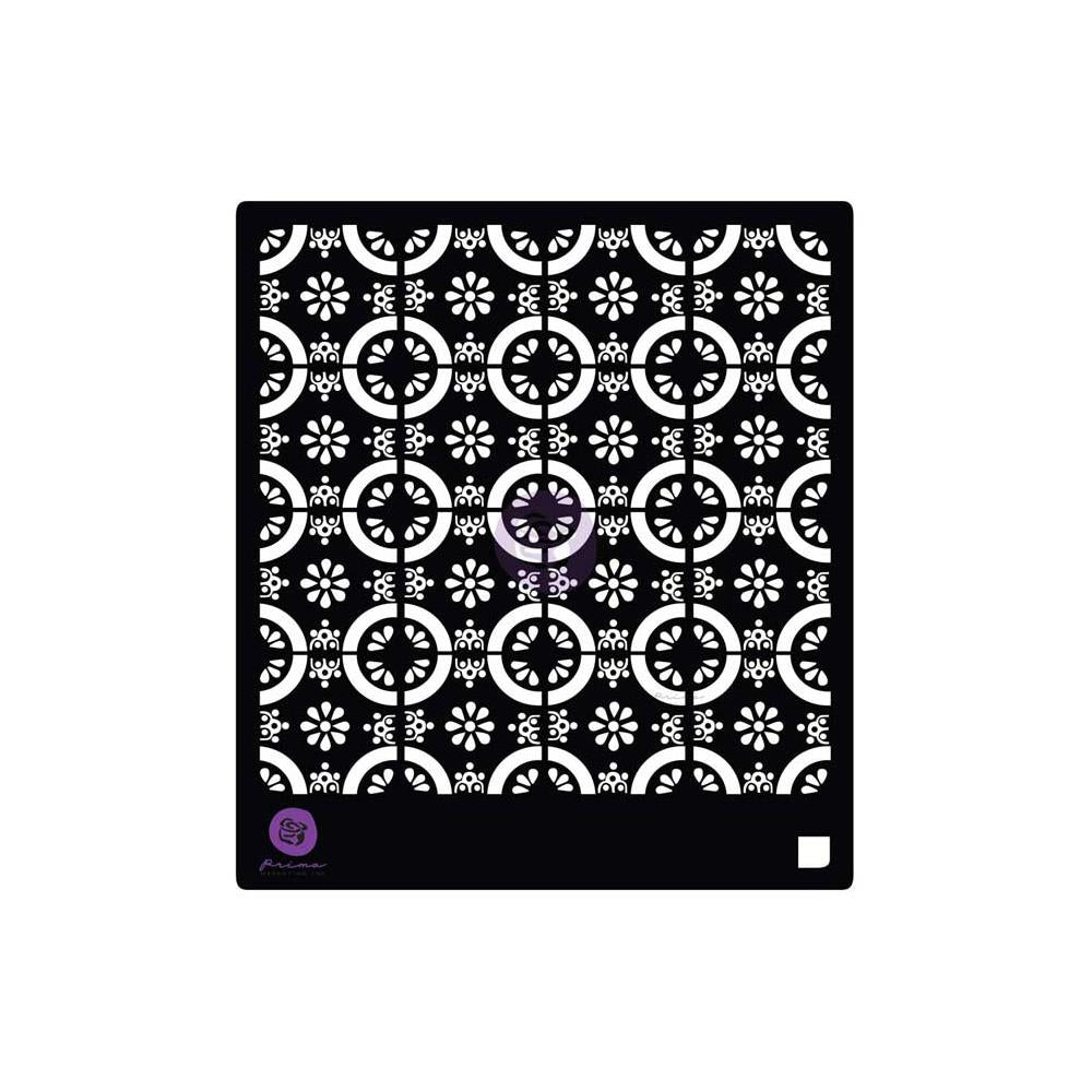 Prima Designer Stencil 6"X6" - Tile