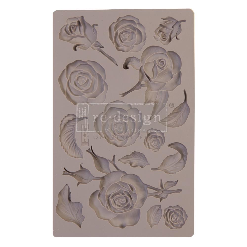 Prima Marketing Re-Design Mould - Fragrant Roses