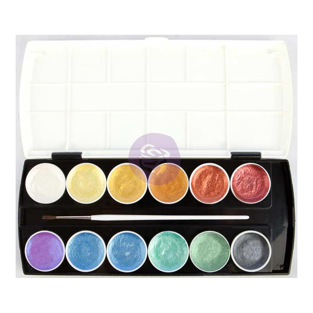 Prima Metallic Accents Semi-Watercolor Paint Set