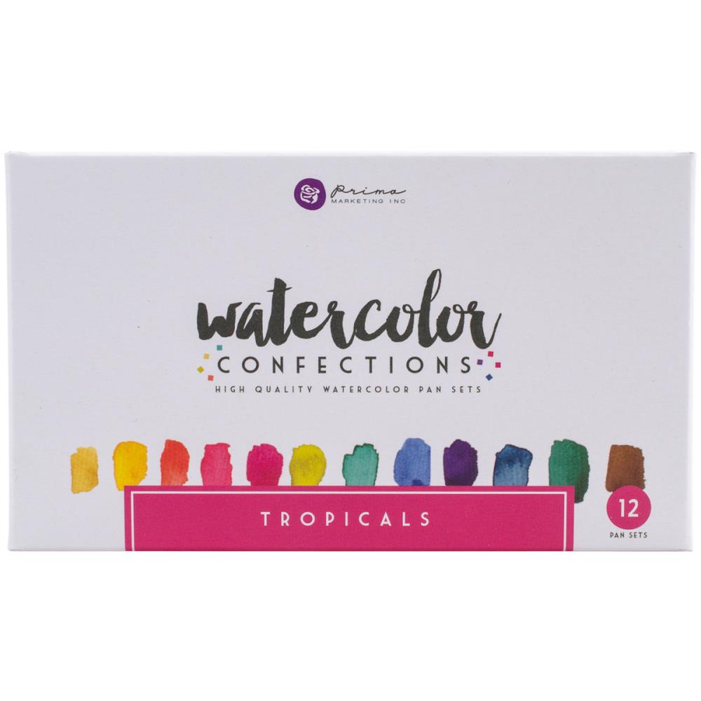 Prima Watercolor Confections Watercolor Pans - Tropicals