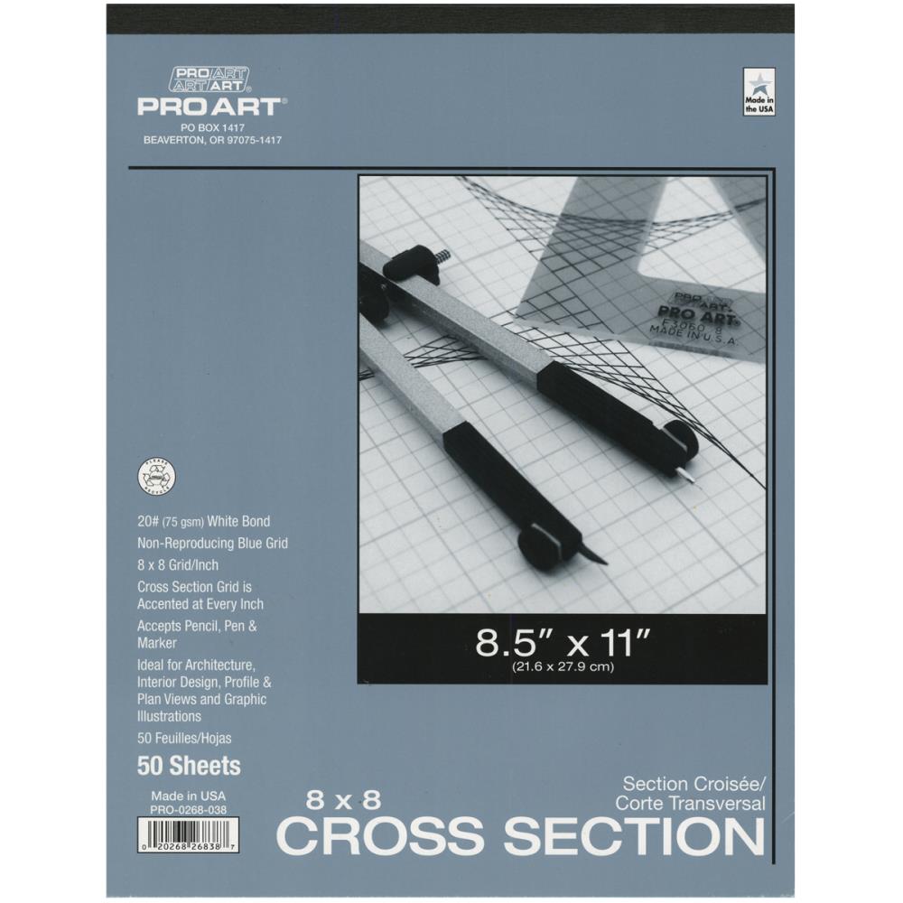 Pro Art Cross Section Paper Pad