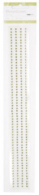 Rhinestone strip- Lime
