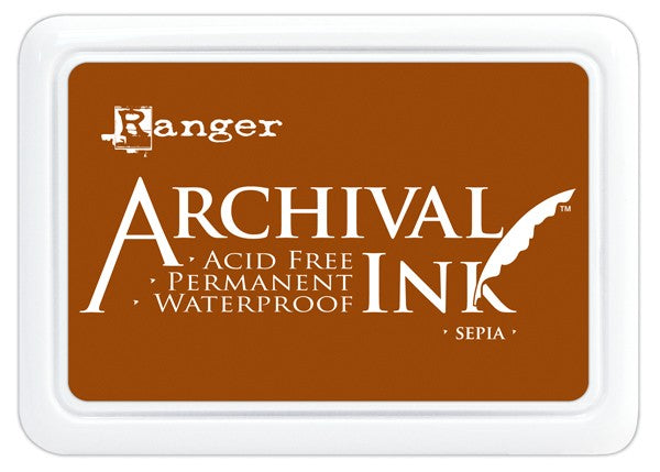 Ranger Archival Ink Pad - Sepia
