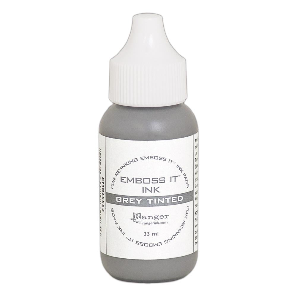 Ranger Emboss-It Ink Pad Reinker - Grey Tinted