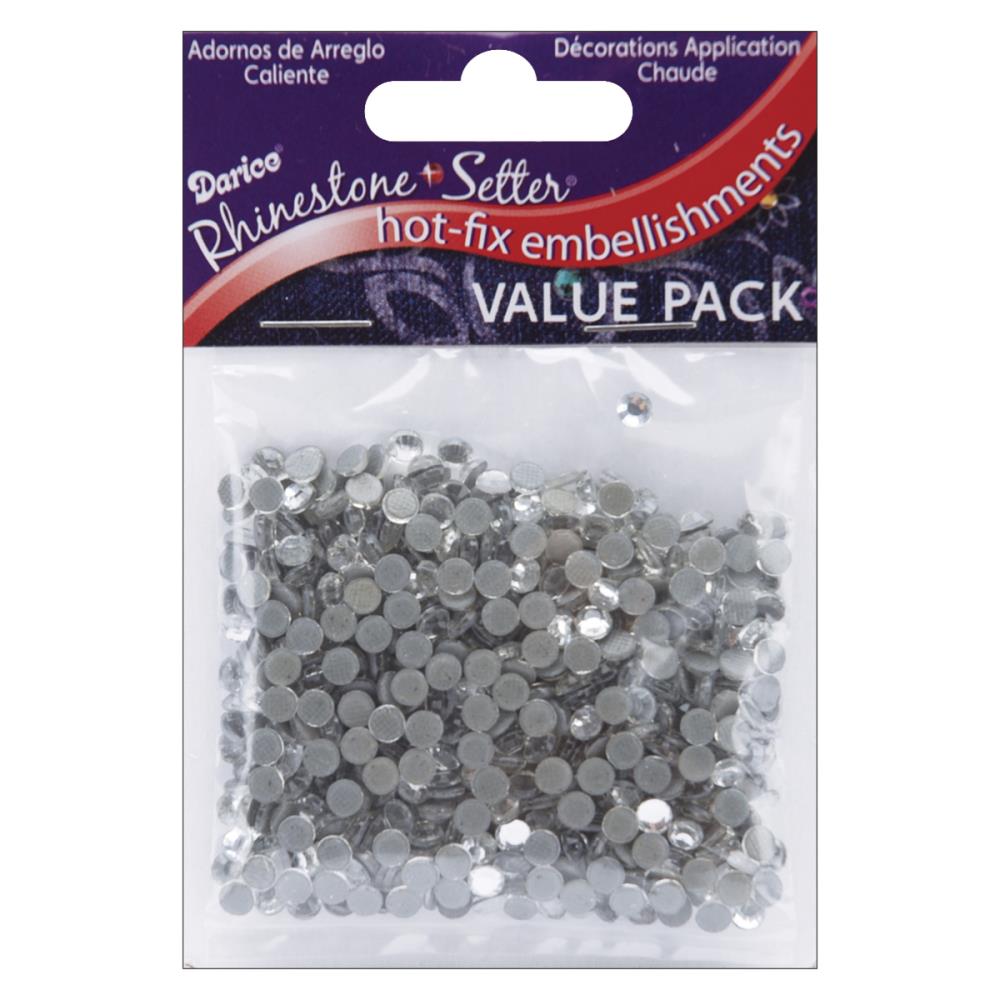 Rhinestone Setter Hot-Fix Glass Stones - 4mm