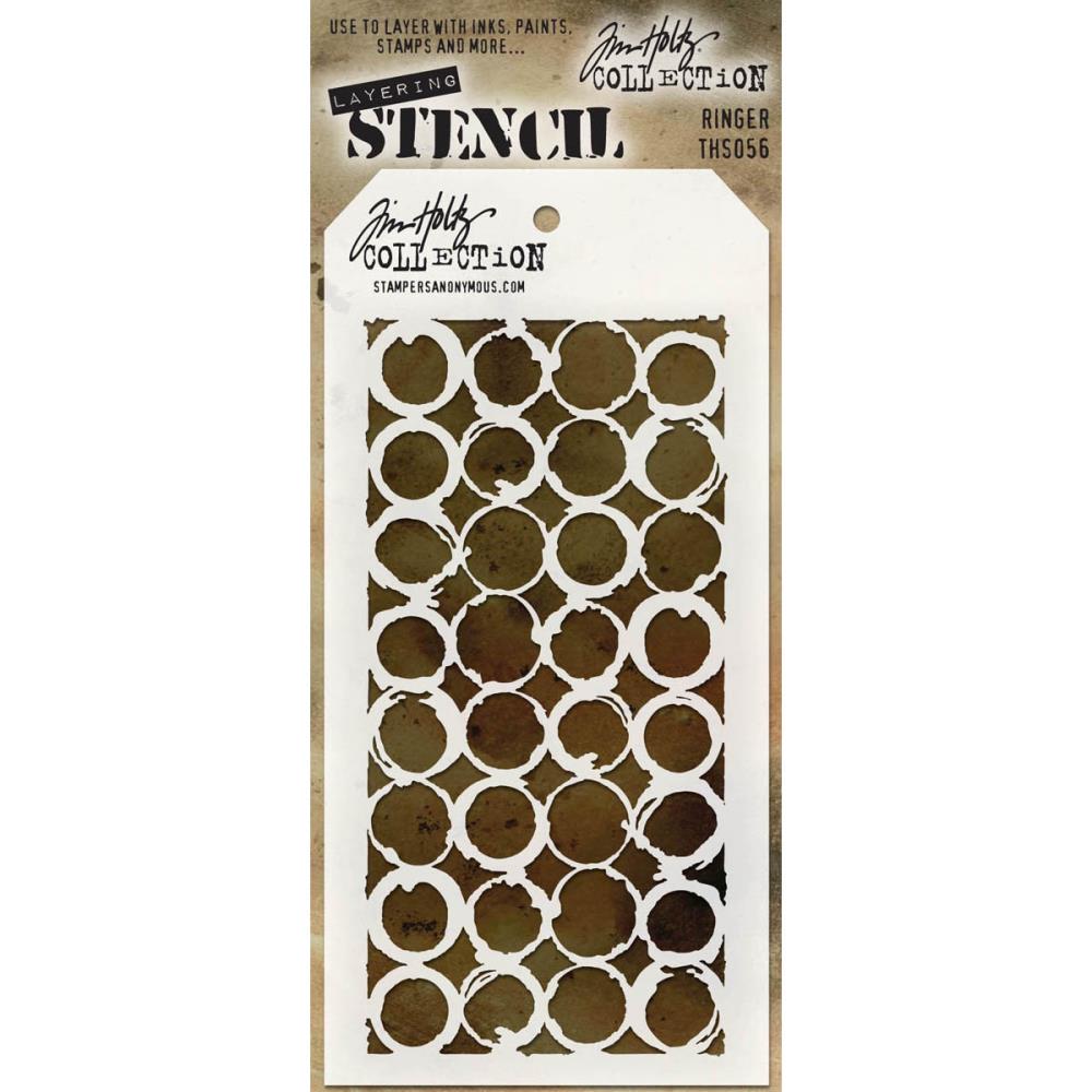 Tim Holtz - Layering Stencil - Ringer
