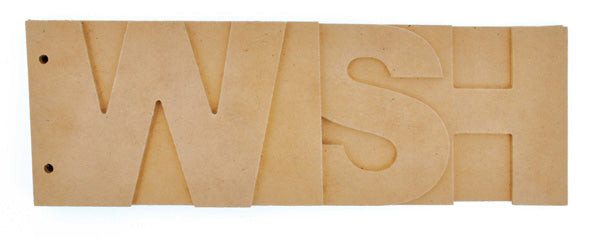 Wooden Album 'Wish' (rings sold separately)